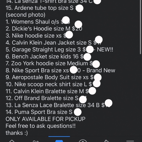 Lululemon, nike, calvin klein CLOSET CLEAR OUT - Picture 4 of 4